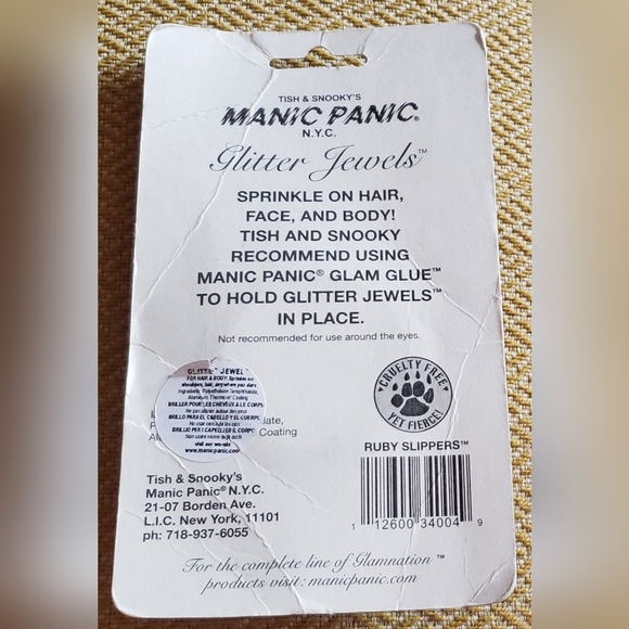 Manic Panic Glitter Jewels Ruby Slippers - Picture 2 of 4